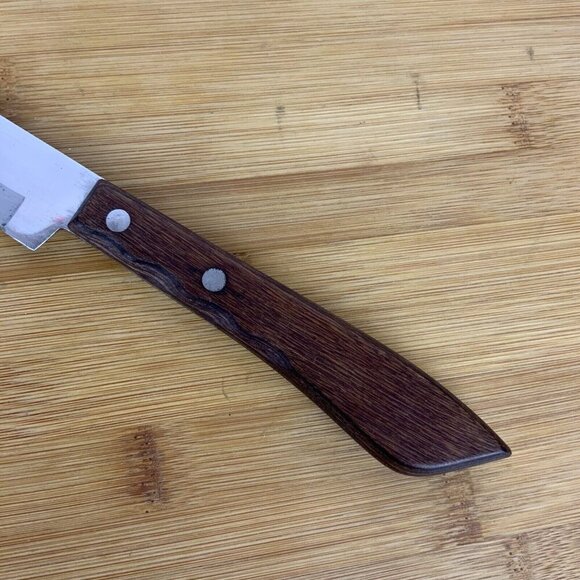 Regent Sherwood Stainless Steel Slicing Carving Knife With Wood Handle Japan - Picture 4 of 4